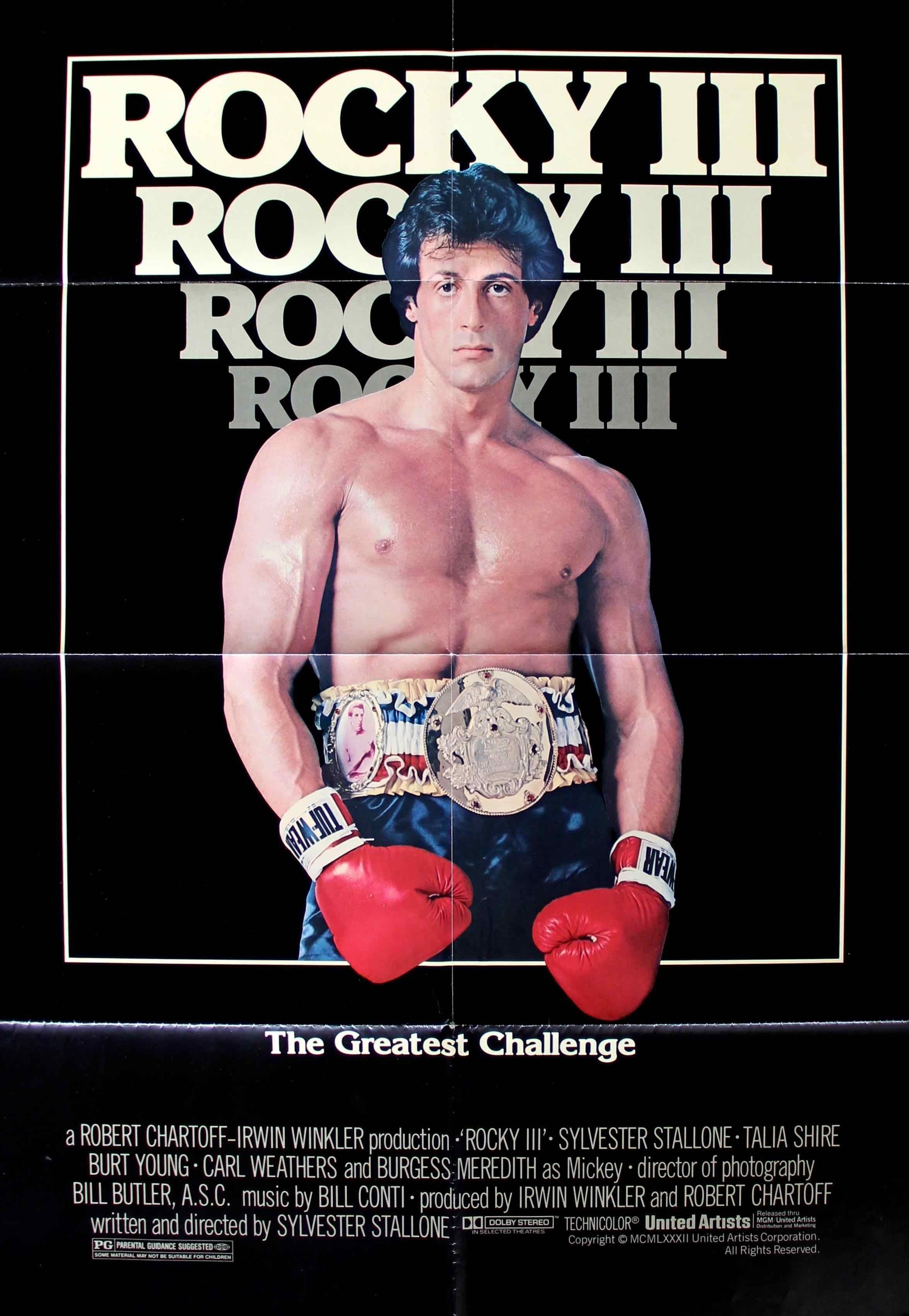 Rocky III (1982). Theater Posters. Movie wallpaper