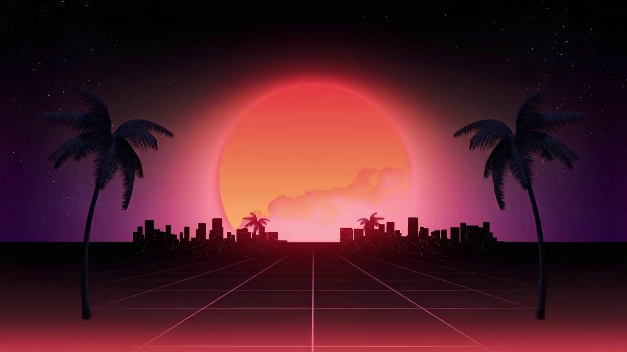 Retrowave wallpaper engine