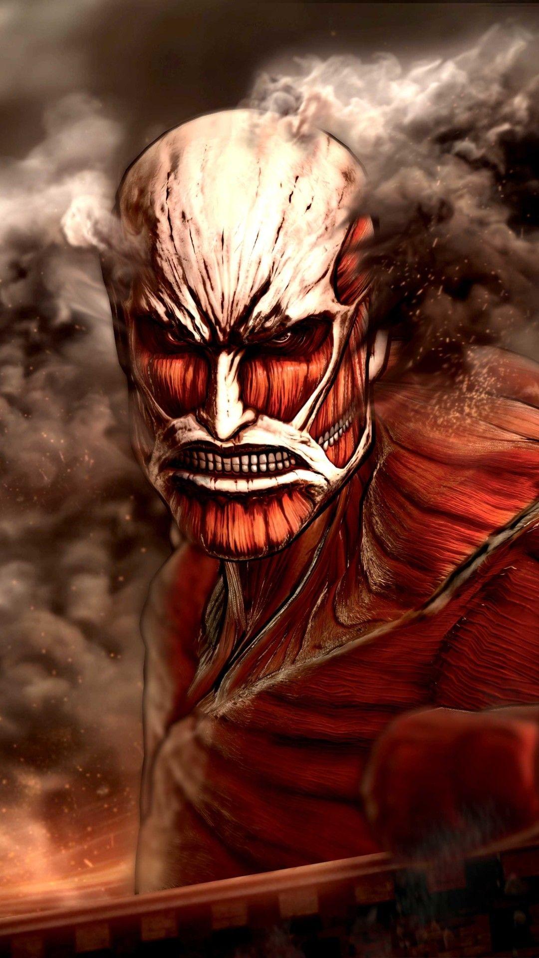 7 ideias de Papel de parede celular  ataque on titans, temporada de attack  on titan, papel de parede celular