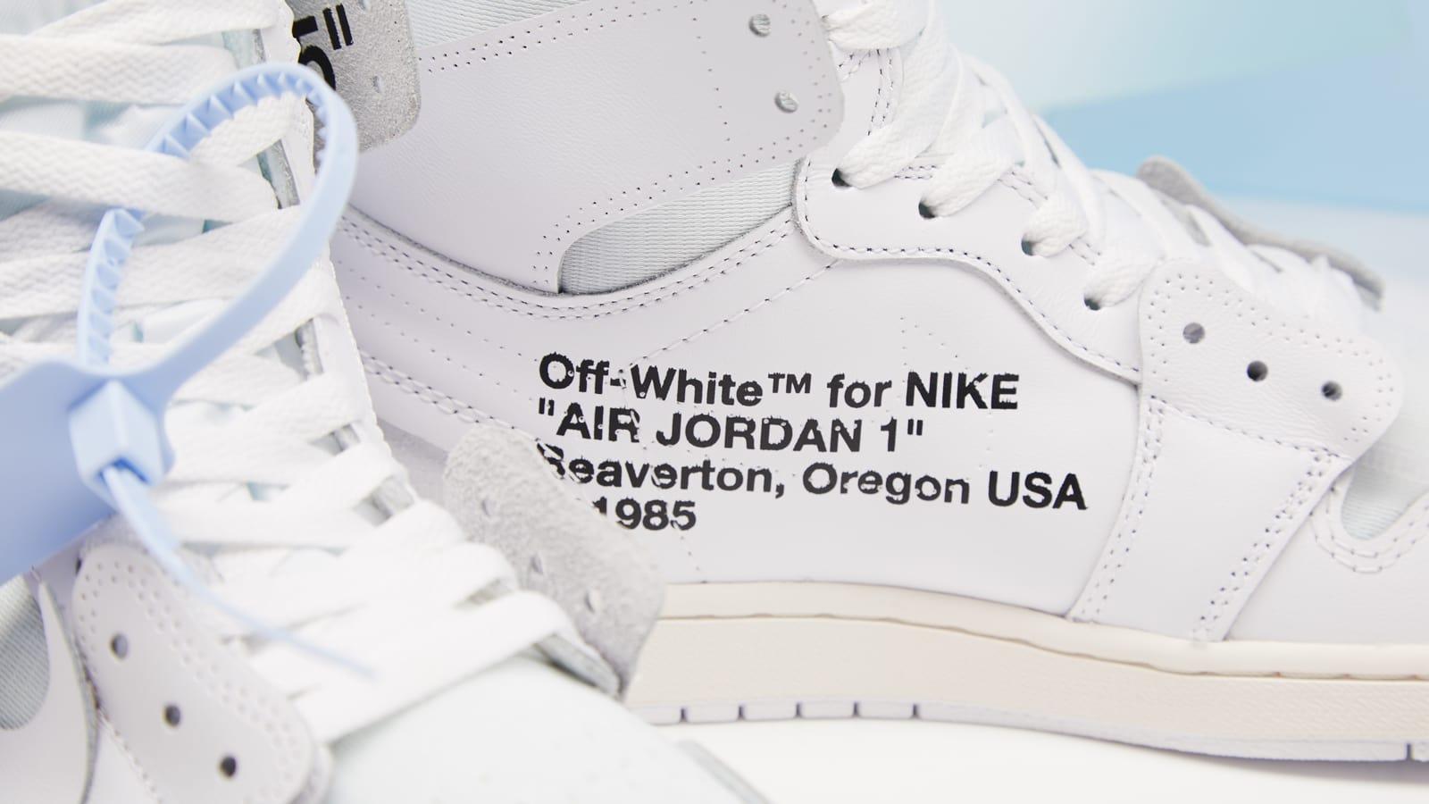 OFF WHITE X Air Jordan 1 White • KicksOnFire.com
