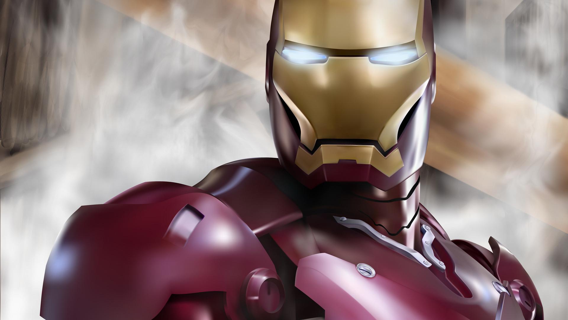Iron Man Behance Art Laptop Full HD 1080P HD 4k