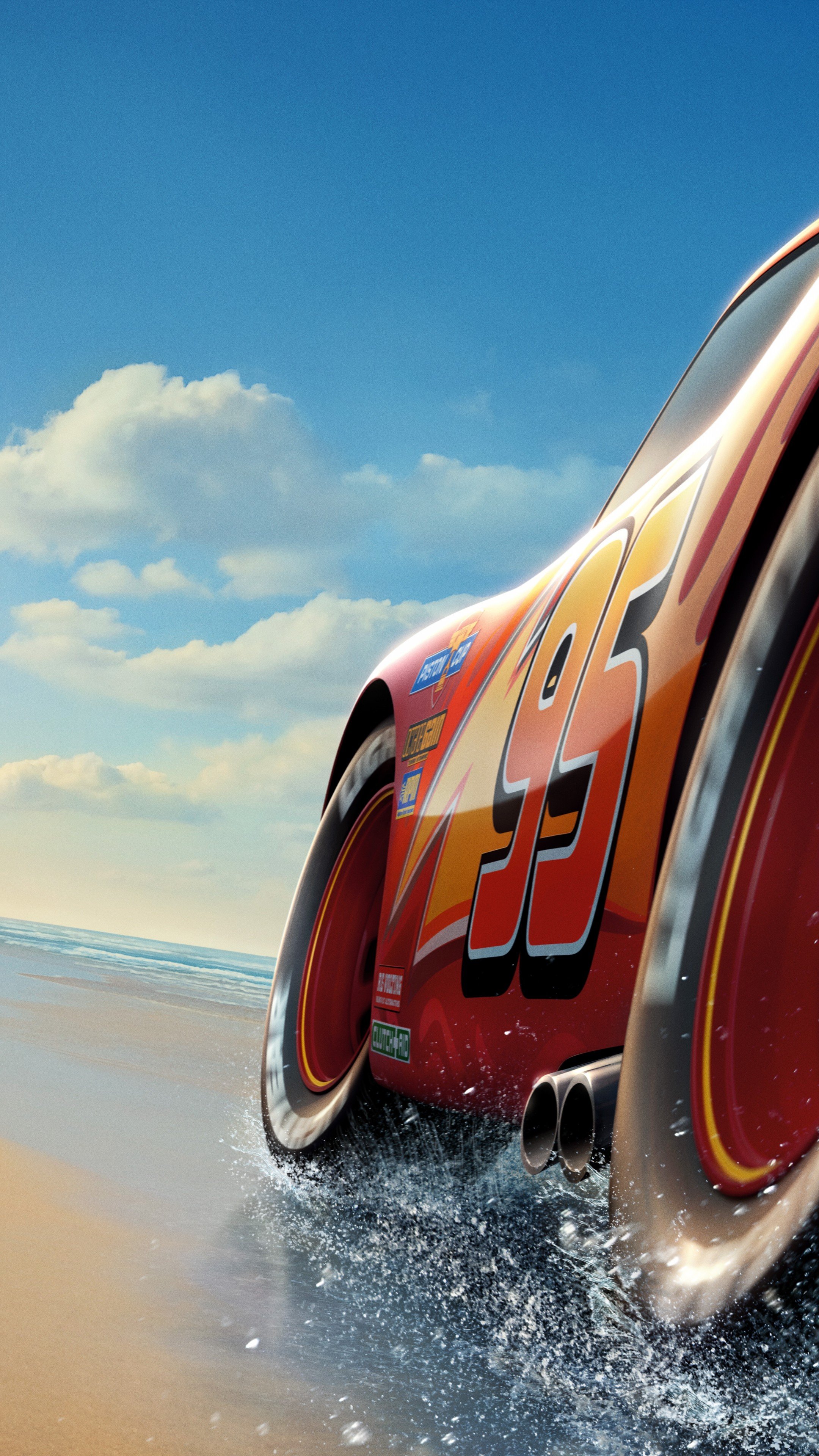 Wallpaper Cars 4k, Lightning McQueen, 5k, 8k, poster