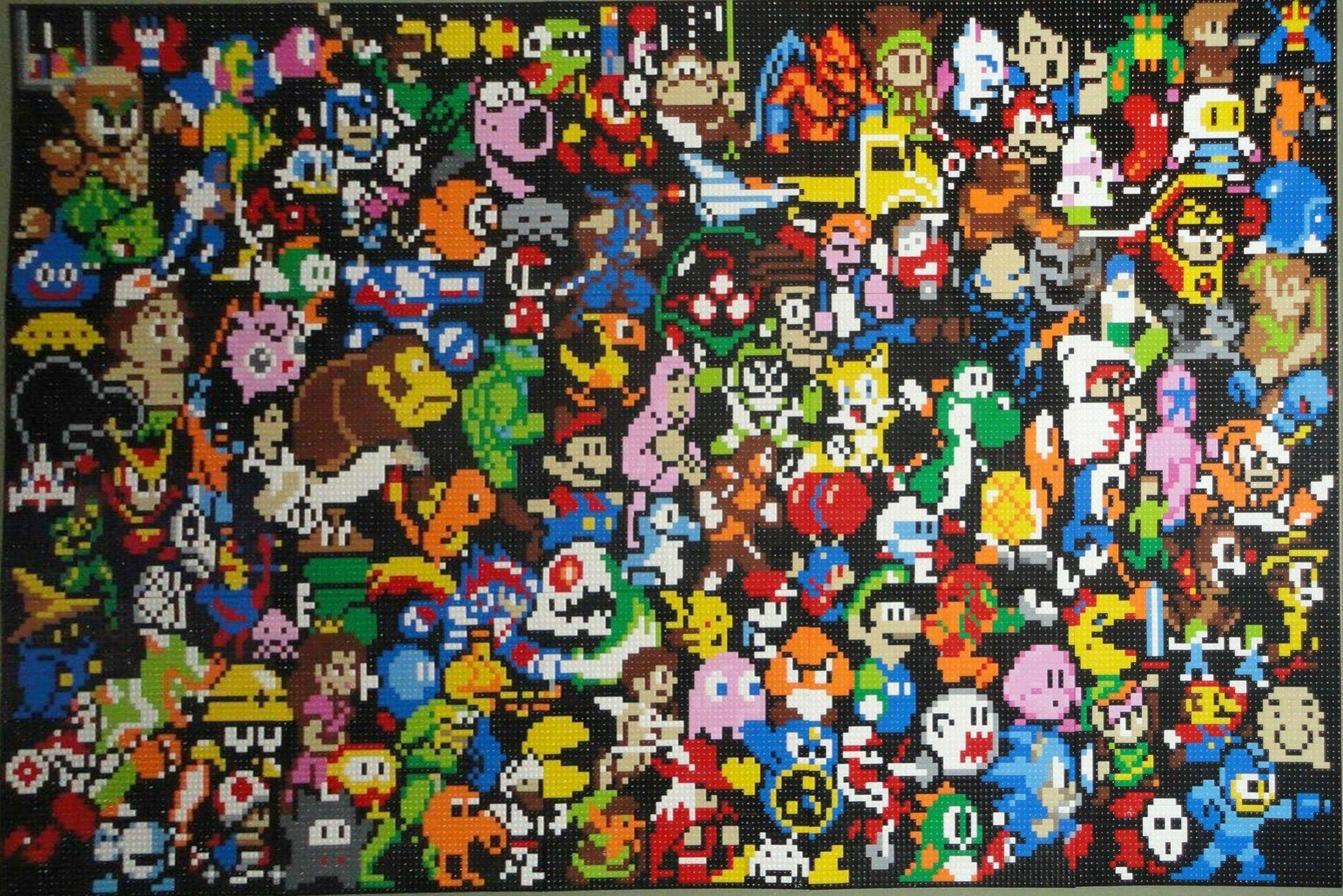 Retro Game Wallpaper