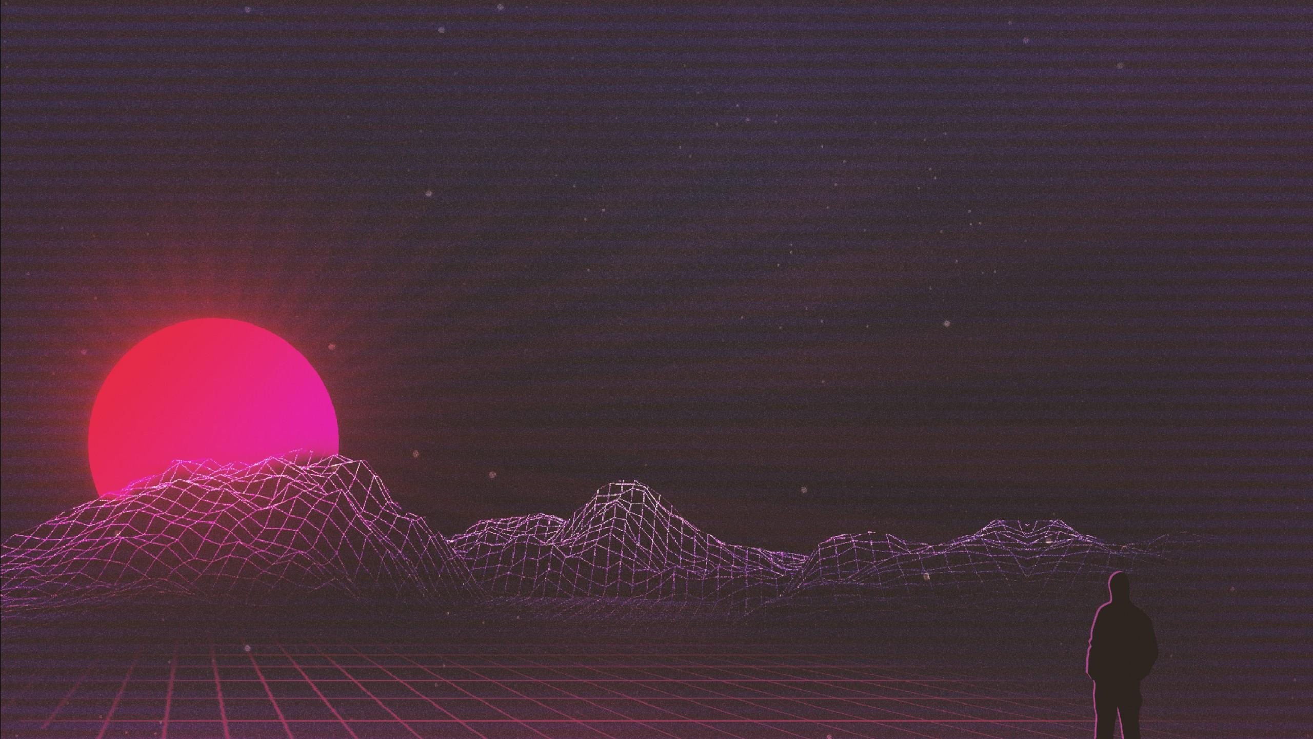 Sunset RetroWave [2560x1440]