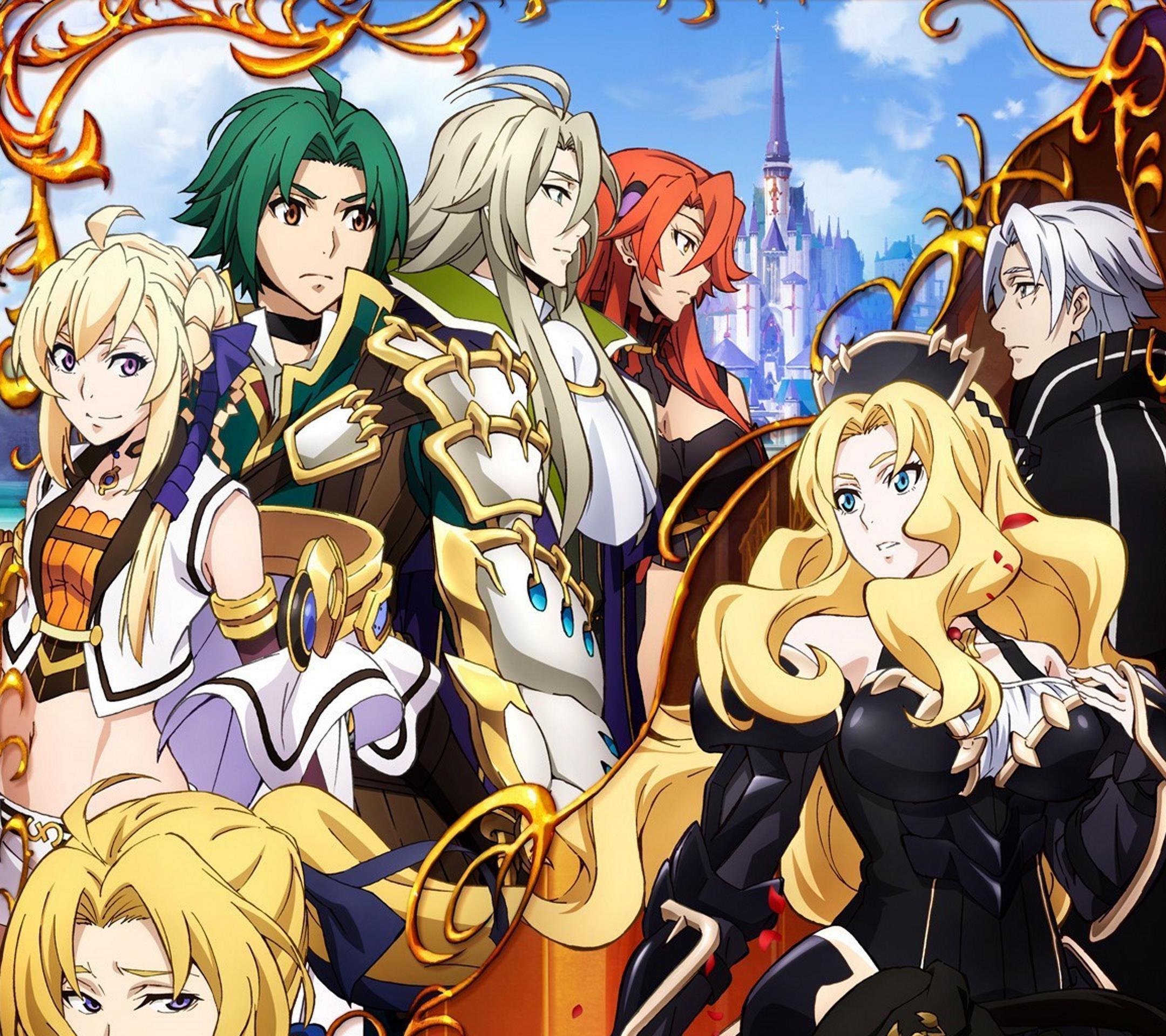 Record of Grancrest War smartphone wallpapers.