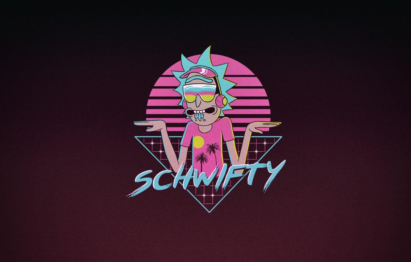Rick And Morty 80 Retrowave Wallpapers Wallpaper Cave