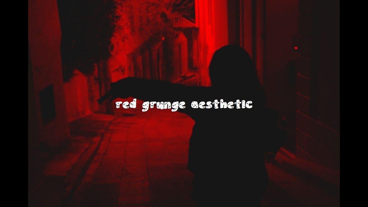 ♥︎red grunge aesthetic subliminal♥︎
