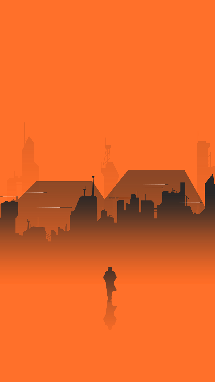 Minimalist Blade runner 2049 poster I made. Smart Phone