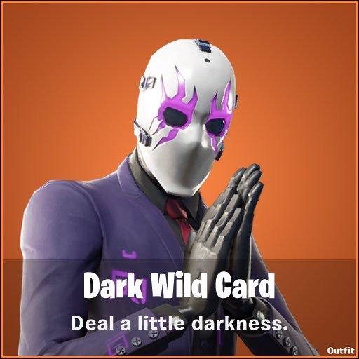 Dark Wild Card Fortnite wallpaper