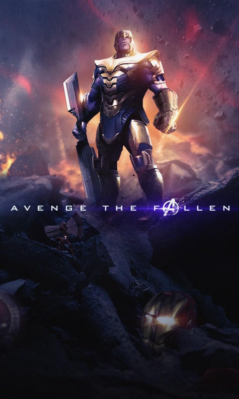 Thanos in Avengers Endgame 4K Wallpaper. HD Wallpaper