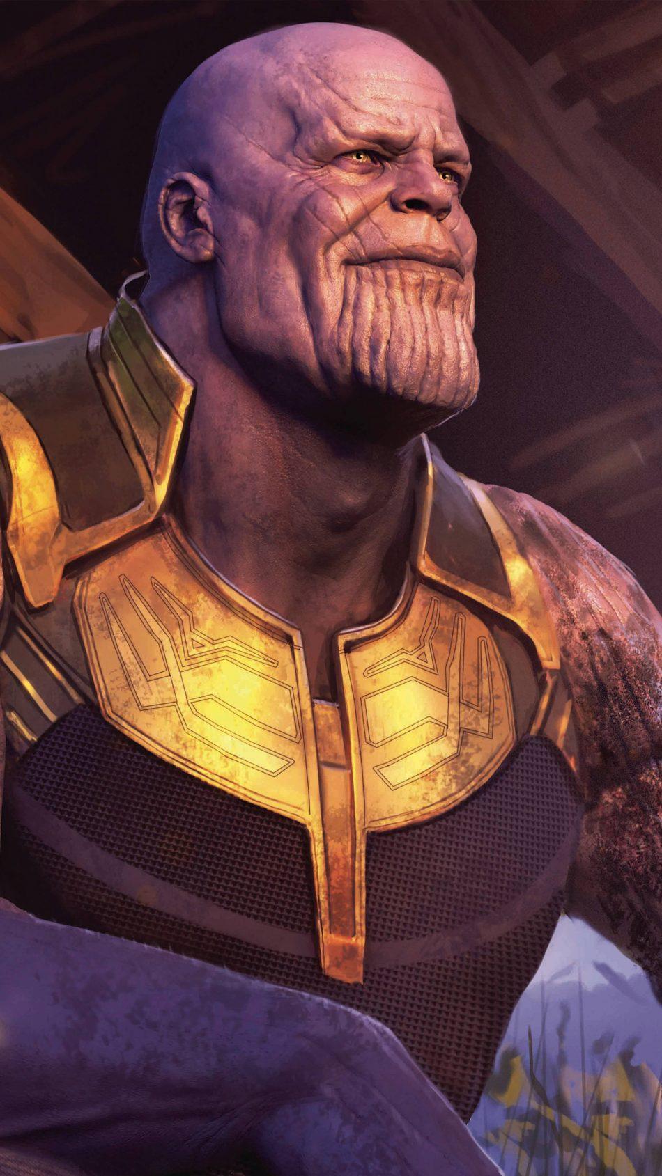 Thanos In Avengers Endgame Free 4K Ultra HD Mobile Wallpaper