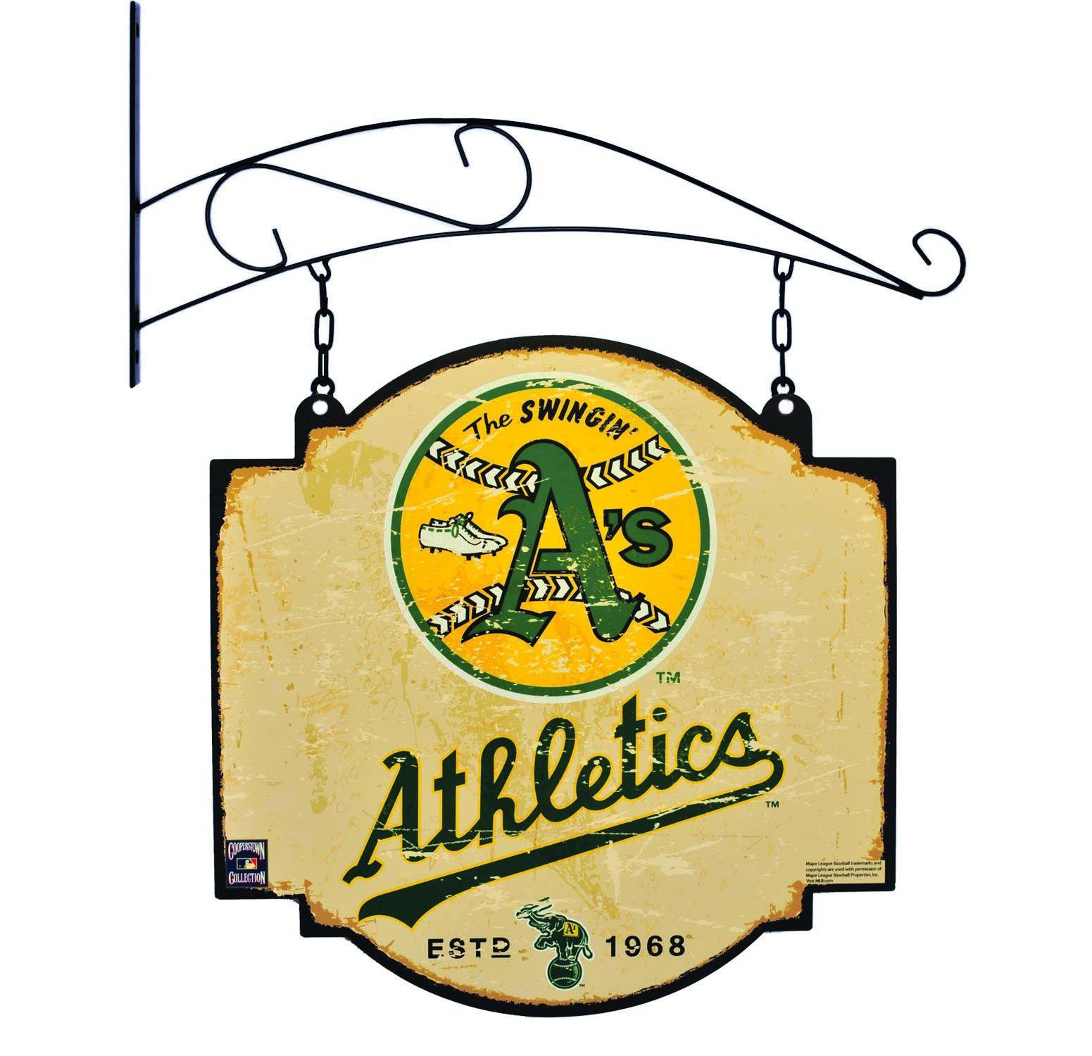 Oakland Athletics Metal Tavern Sign. Sports. Oakland