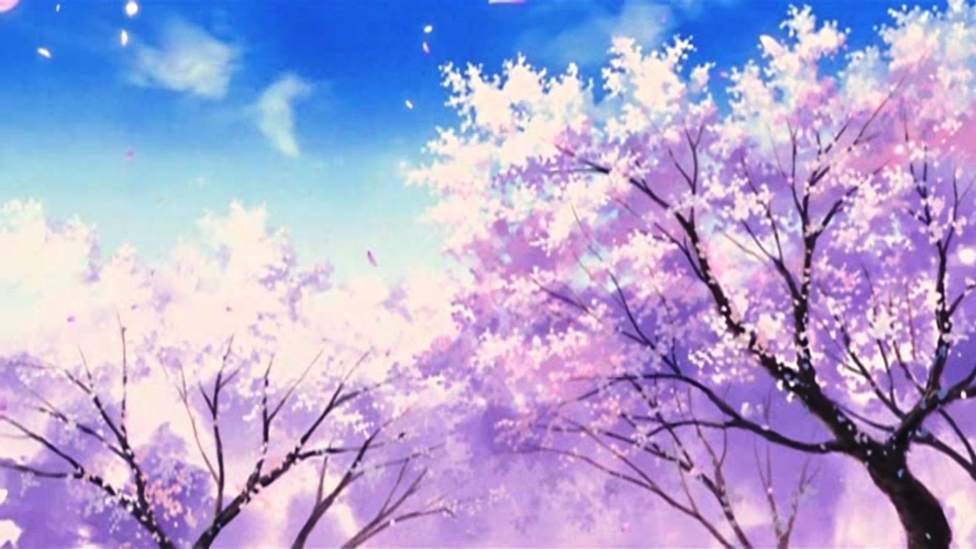 Pc anime aesthetic purple HD wallpaper