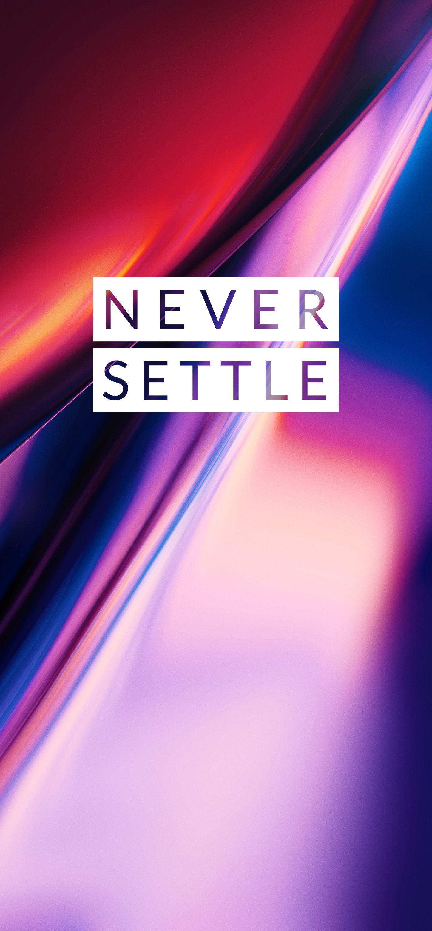 OnePlus 7 Never Settle Wallpaper 03 - [1448x3120]