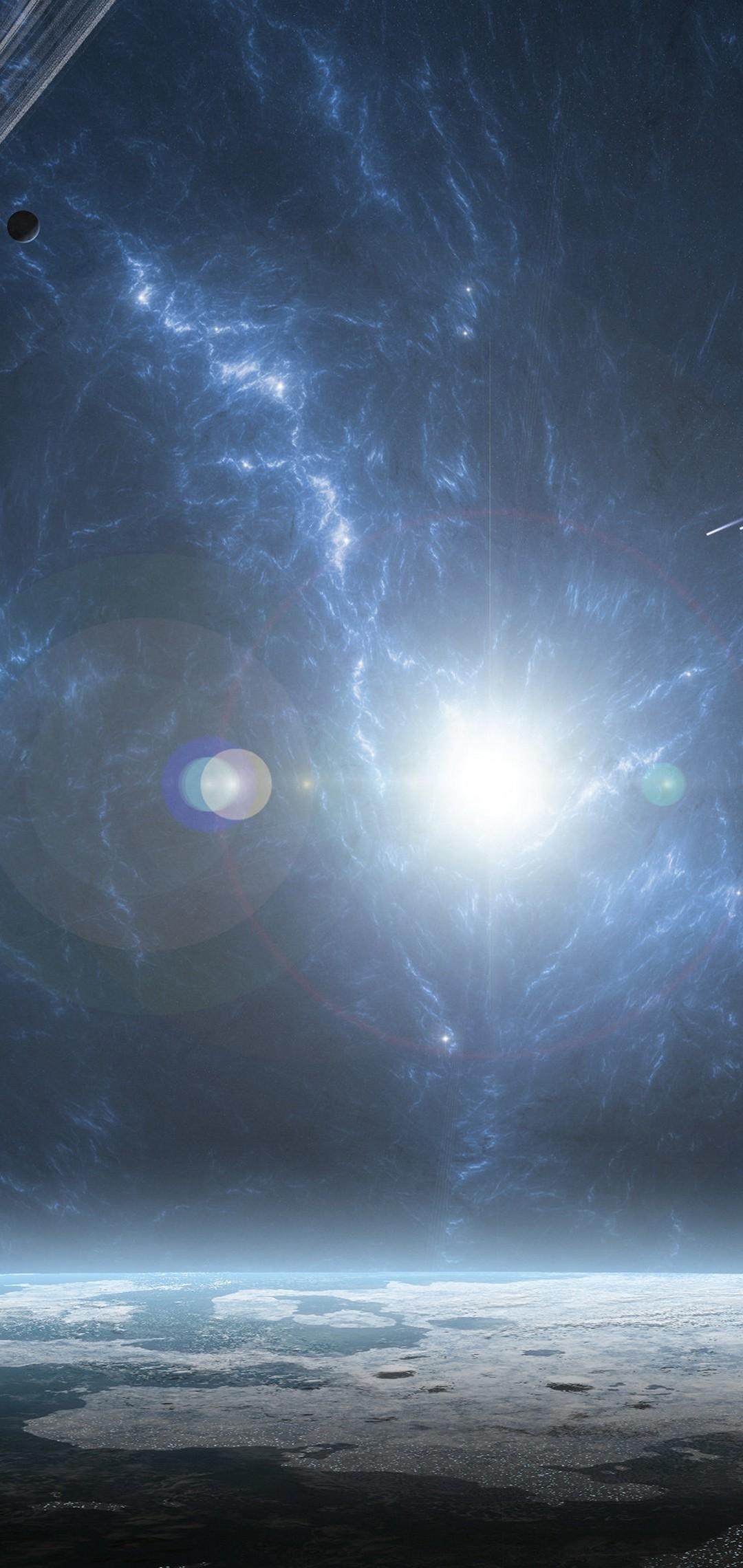 In The Space Wallpaper - [1080x2280]