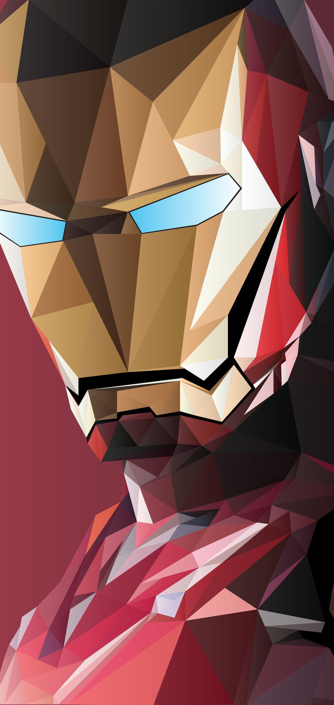 Iron Man Facets ID in 1080x2280 Android Resolutions