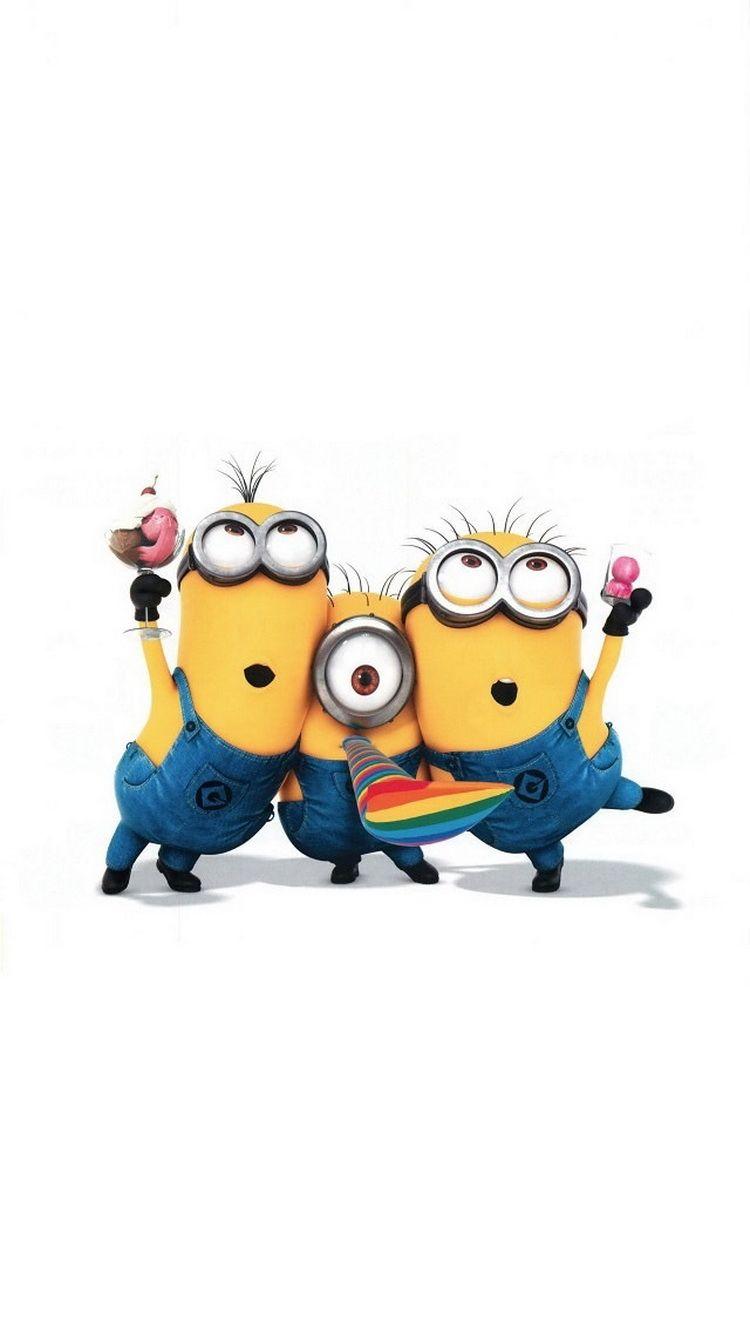 Funny Minions Party iPhone 6 Wallpaper. iPhone wallpaper
