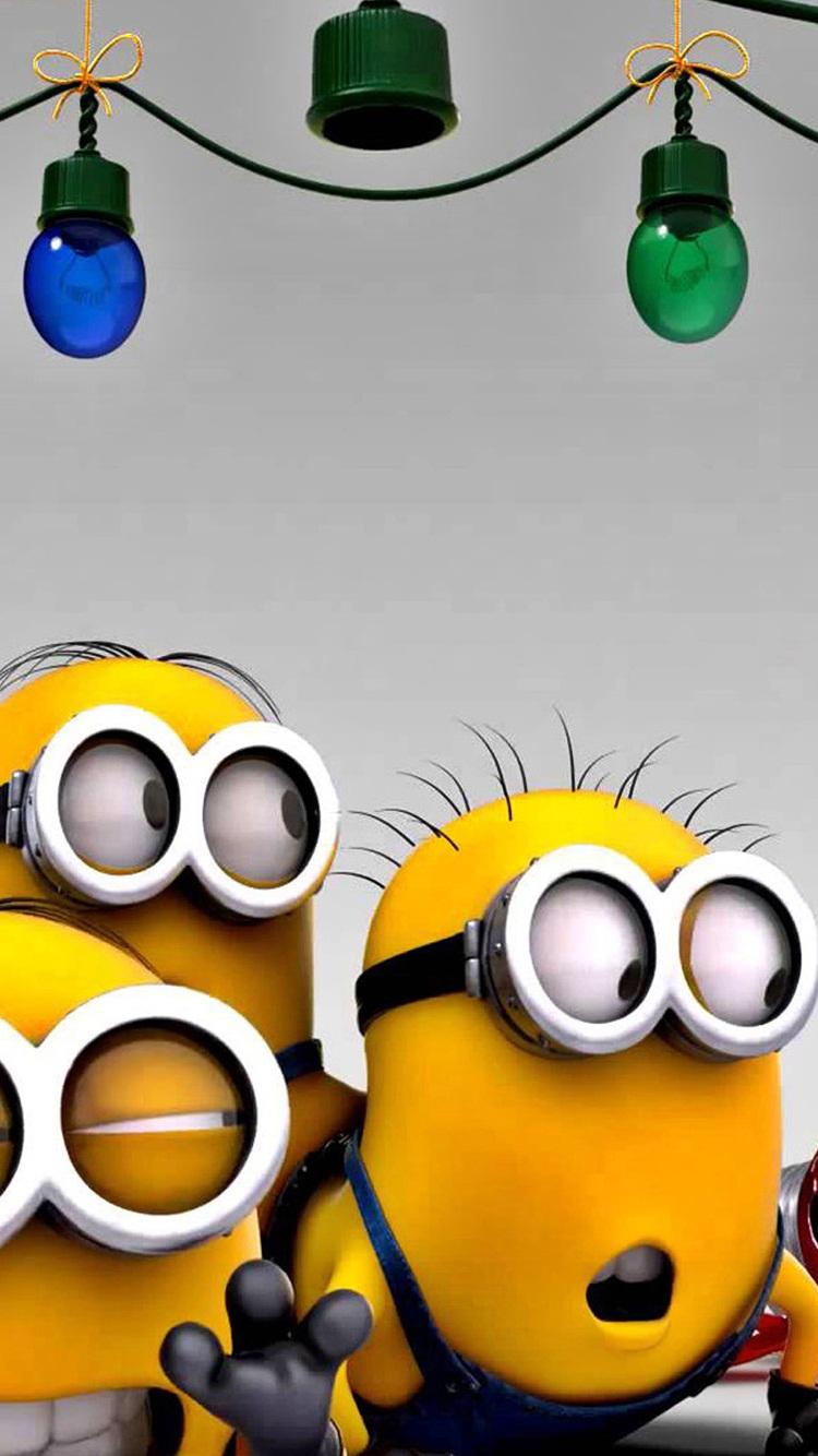 Minions Wallpaper For iPhone 6 Christmas Wallpaper