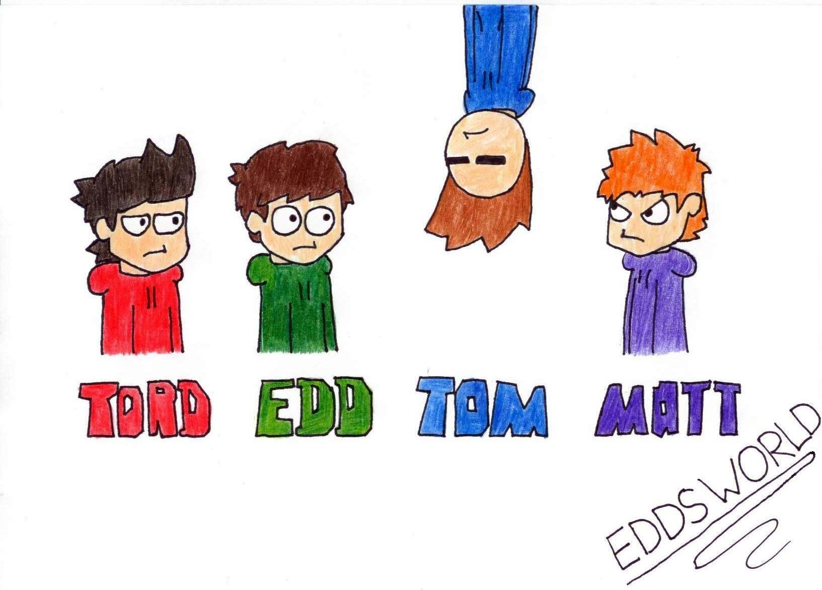 Eddsworld обои на телефон tord