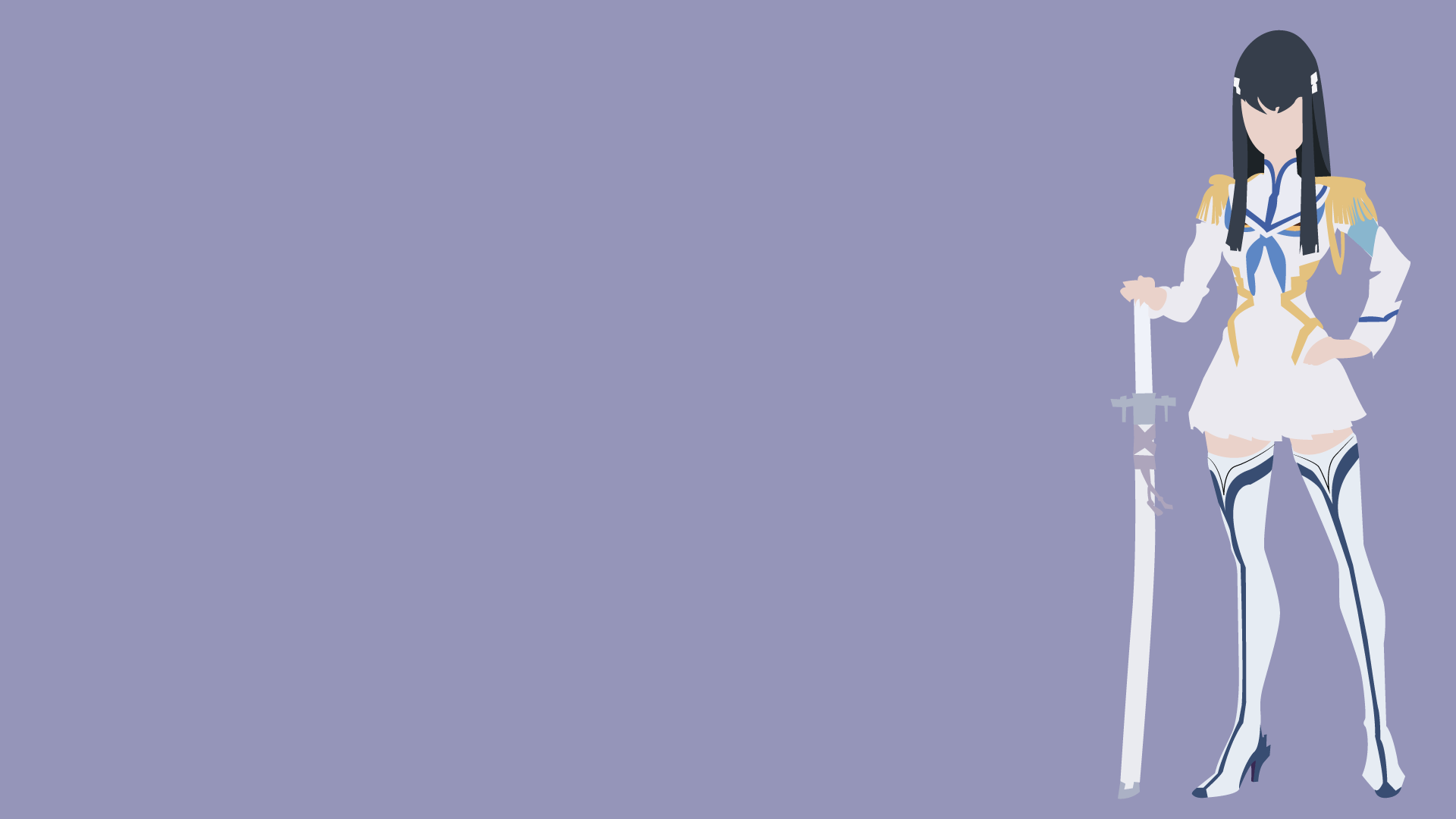 Minimalist Anime Wallpaper