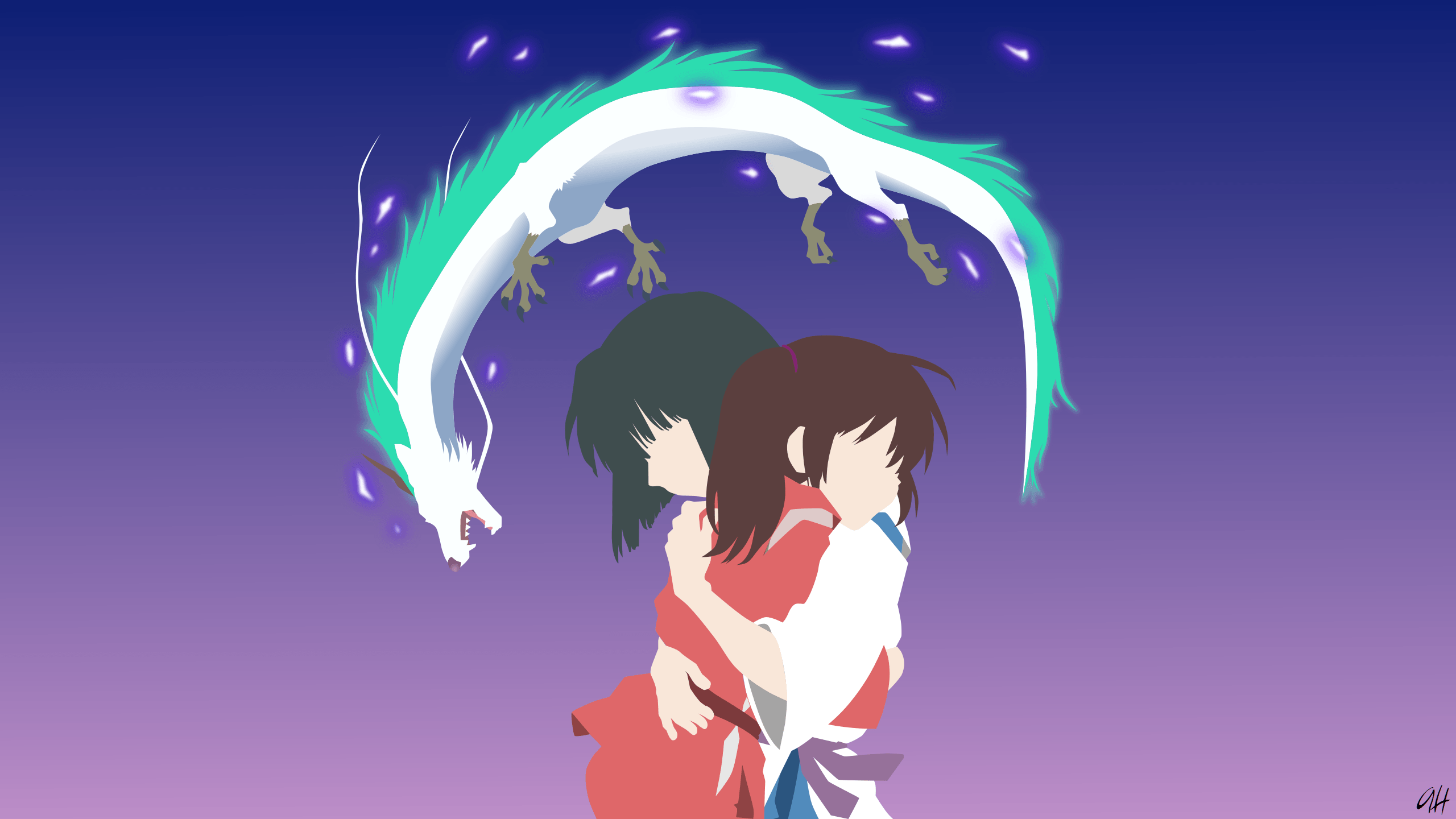 Minimalist Couple Anime Wallpapers - Wallpaper Cave