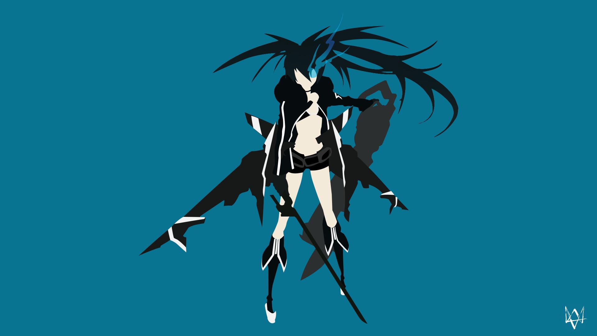 Black Anime Wallpaper