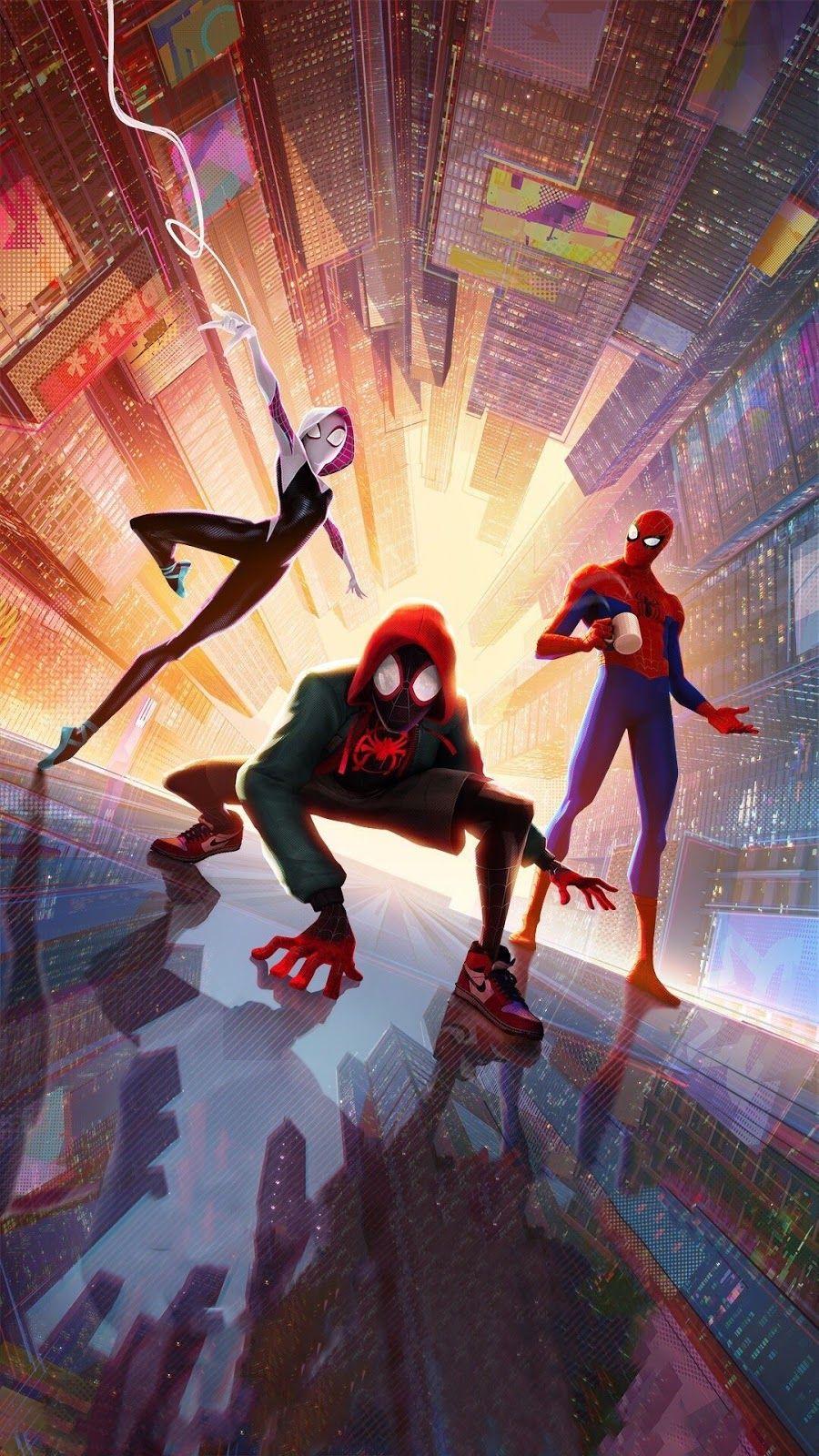 Spider Man: Into The Spider Verse Textless. Avengers