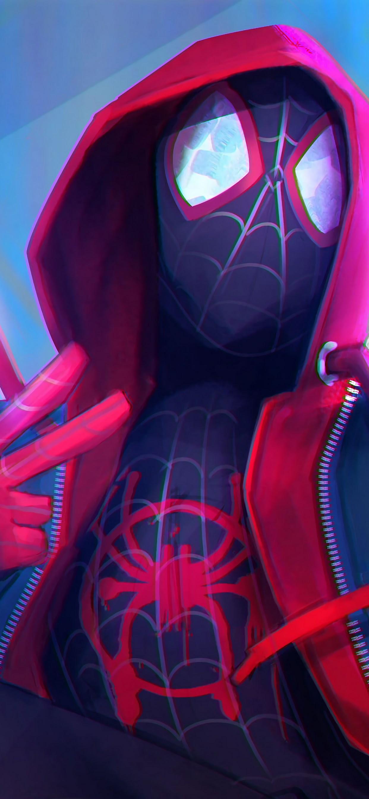 iPhone Xs Max Man Into The Spider Verse, HD