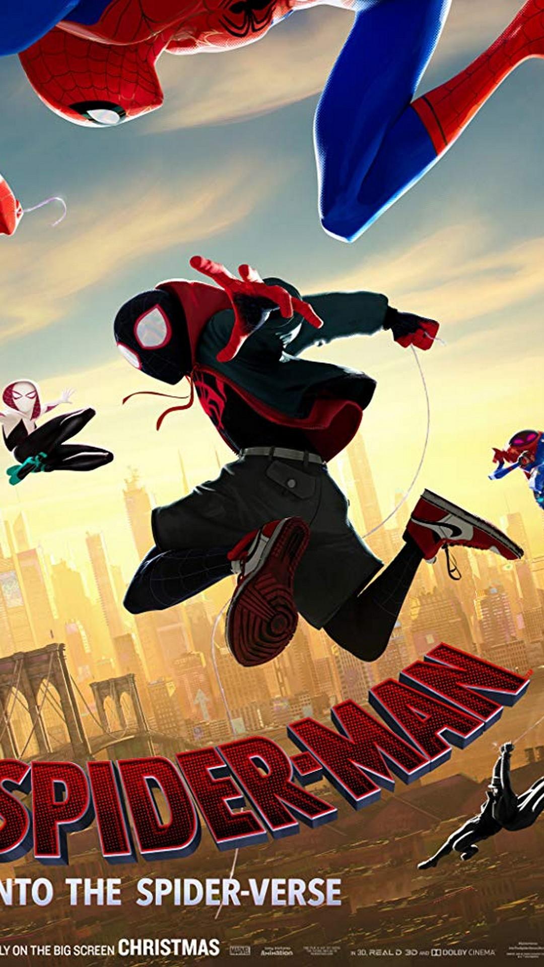 Spider Man Into the Spider Verse 2018 Phone Wallpaper Live