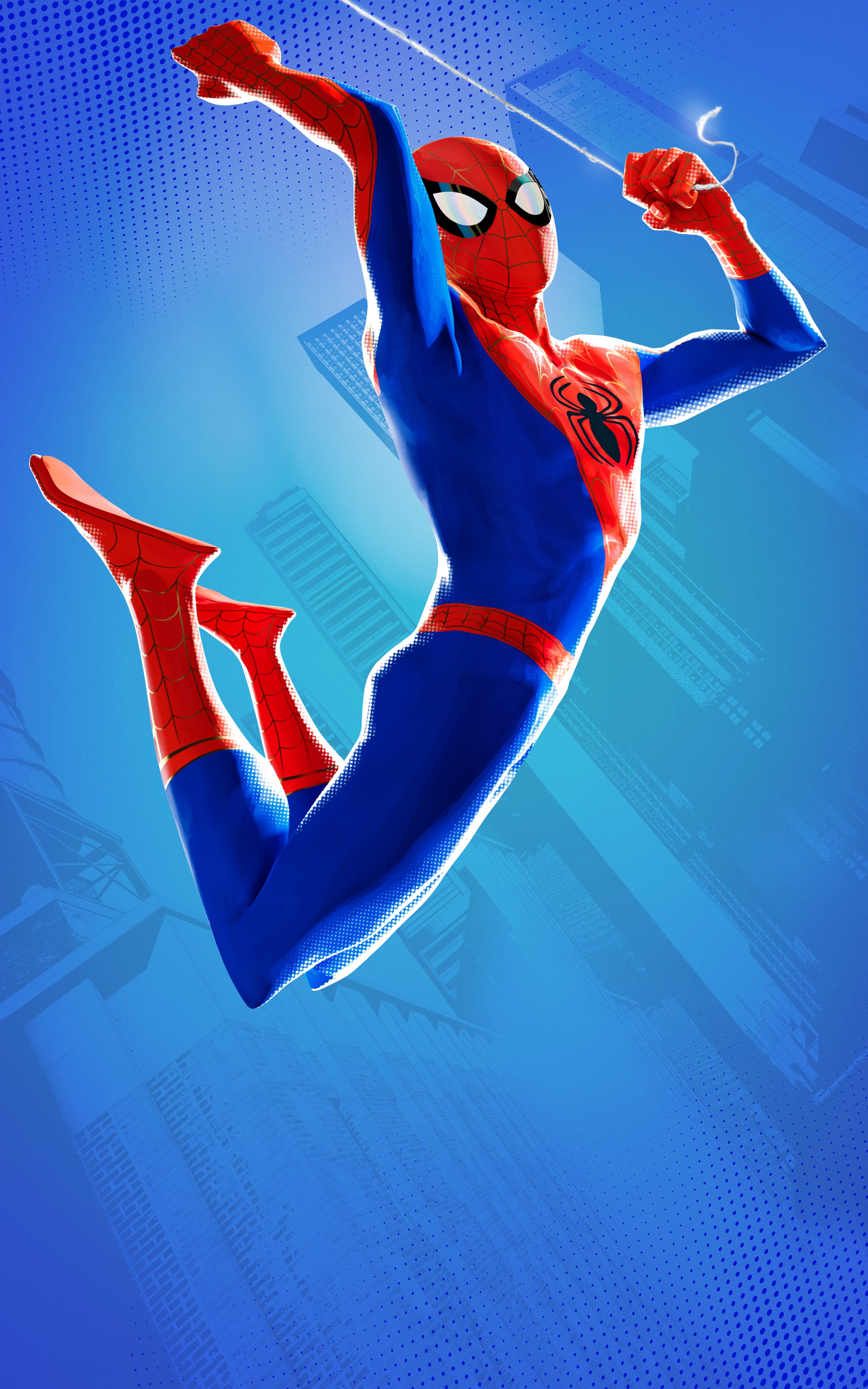 Wallpaper Spider Man Into The Spider Verse