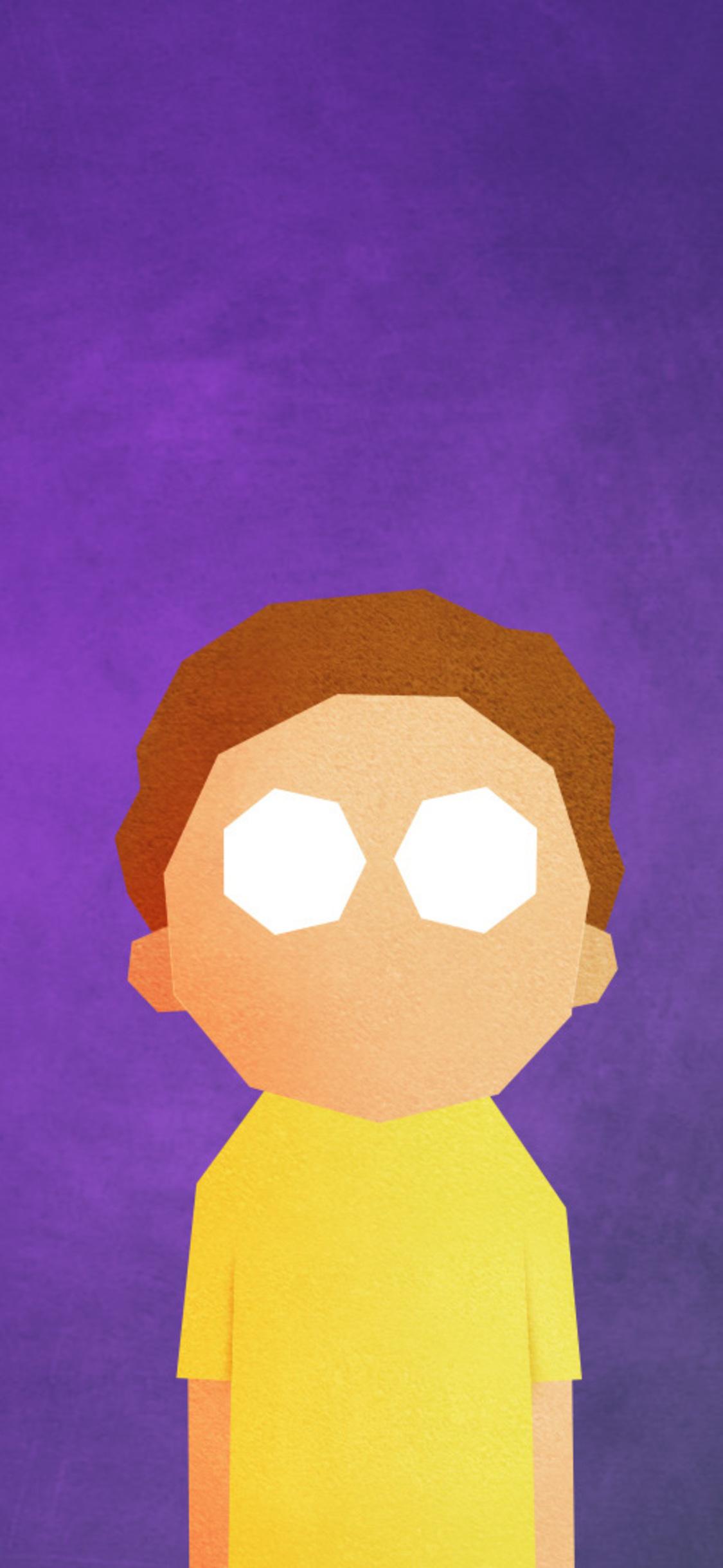 Rick And Morty Minimalist iPhone XS, iPhone 10