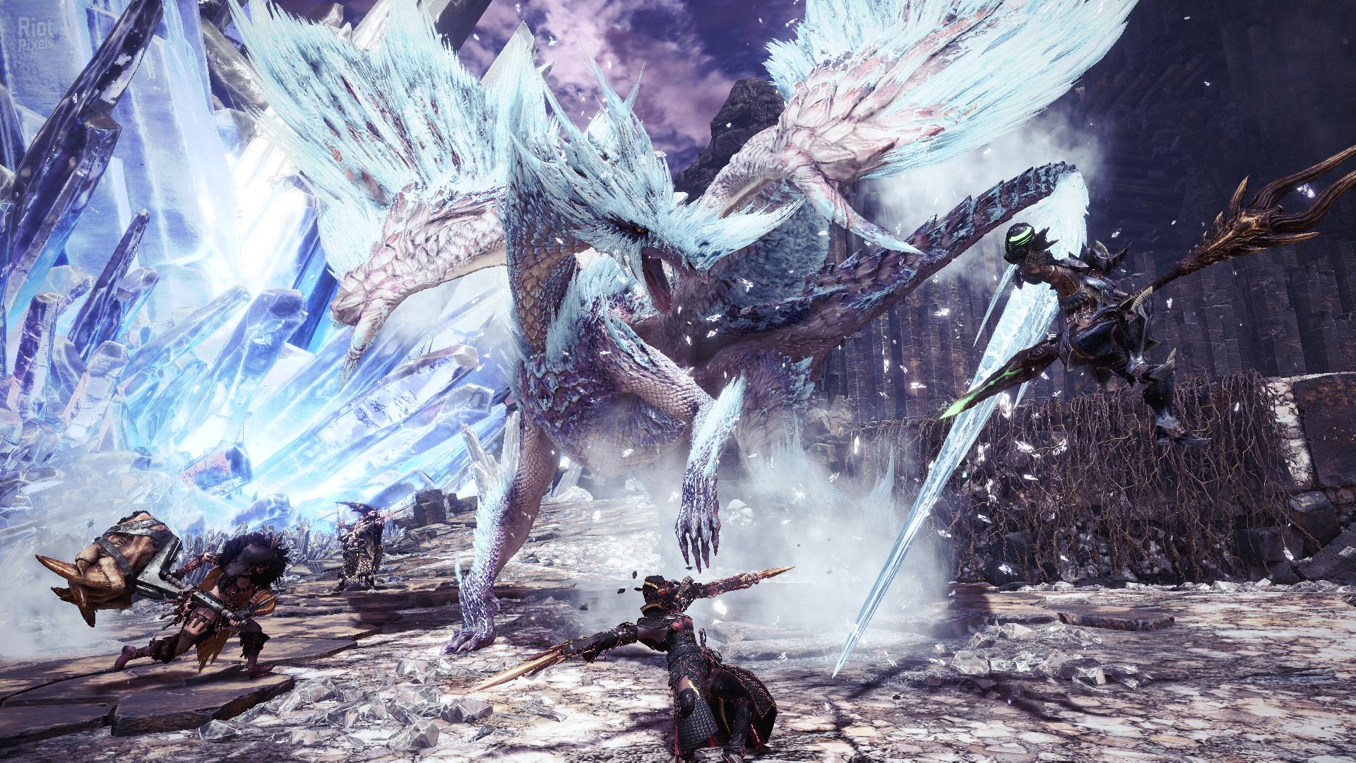 Monster Hunter: World screenshots at Riot