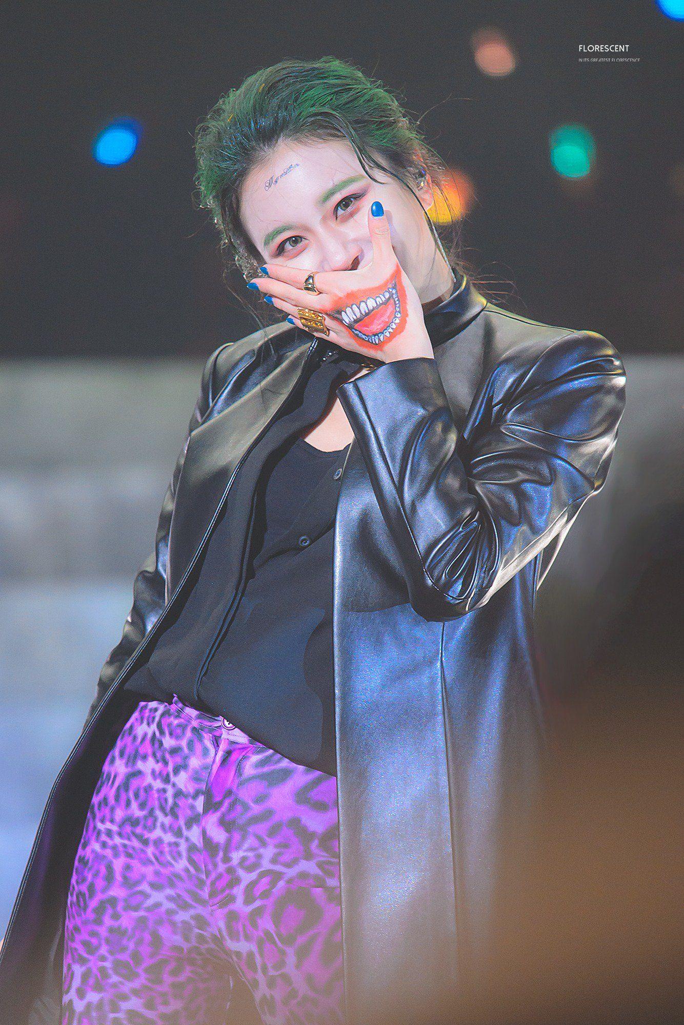 chaeyoung #twice 181028 #joker Halloween Fan Meeting