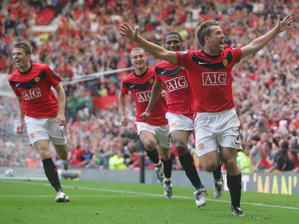 Manchester United 4 3 Michael Owen scores. 2009 Derby