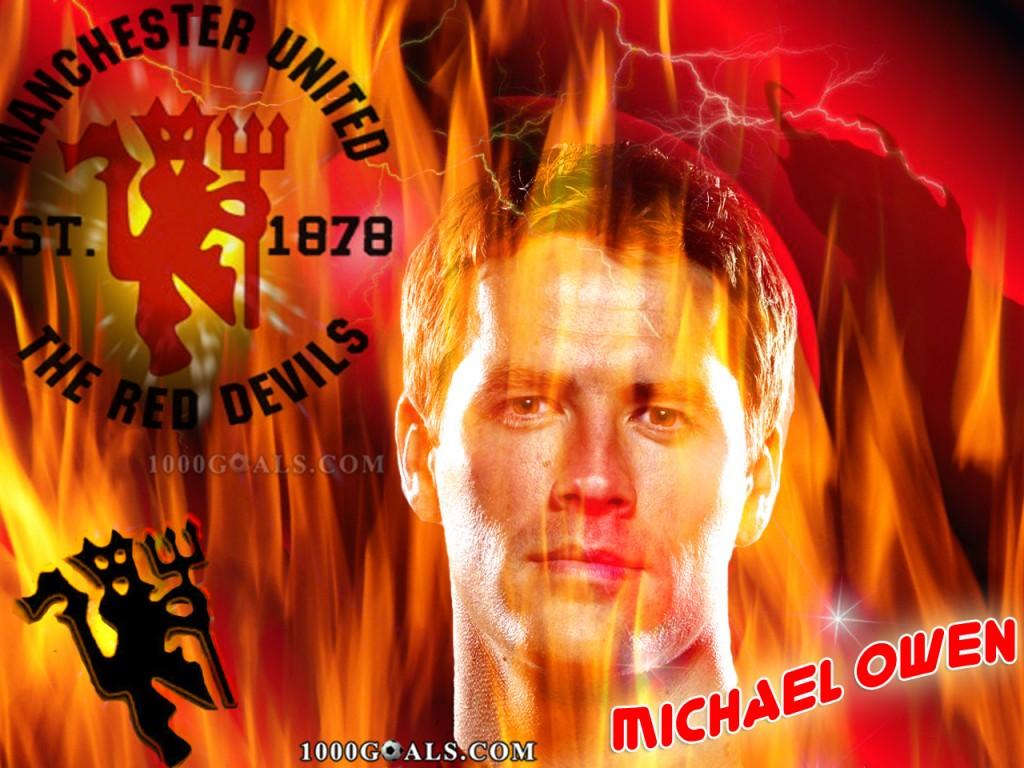 Michael Owen Man Utd fc wallpaper Goals