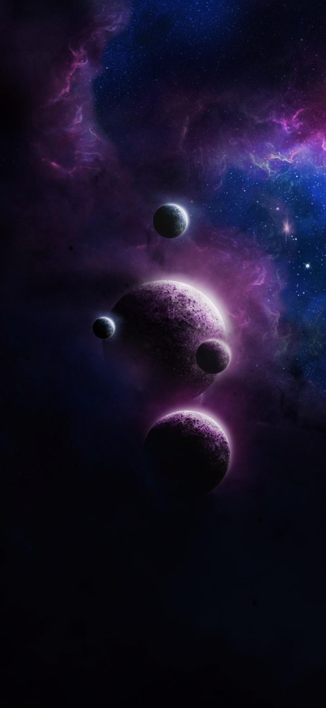 Scifi Planets Artwork HD iPhone XS, iPhone 10