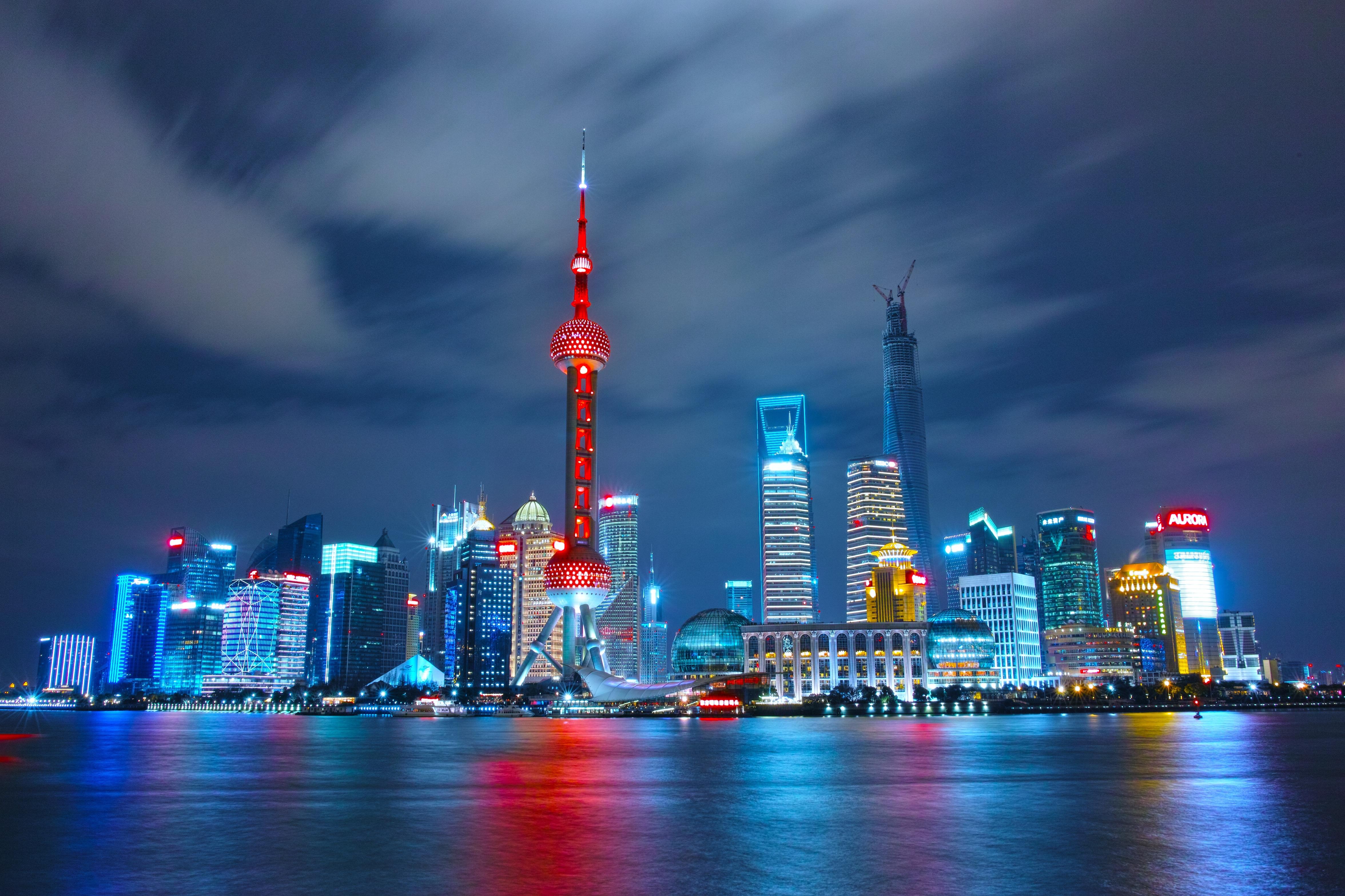 Wallpaper Weekends: Shanghai Skyline at Night for Mac