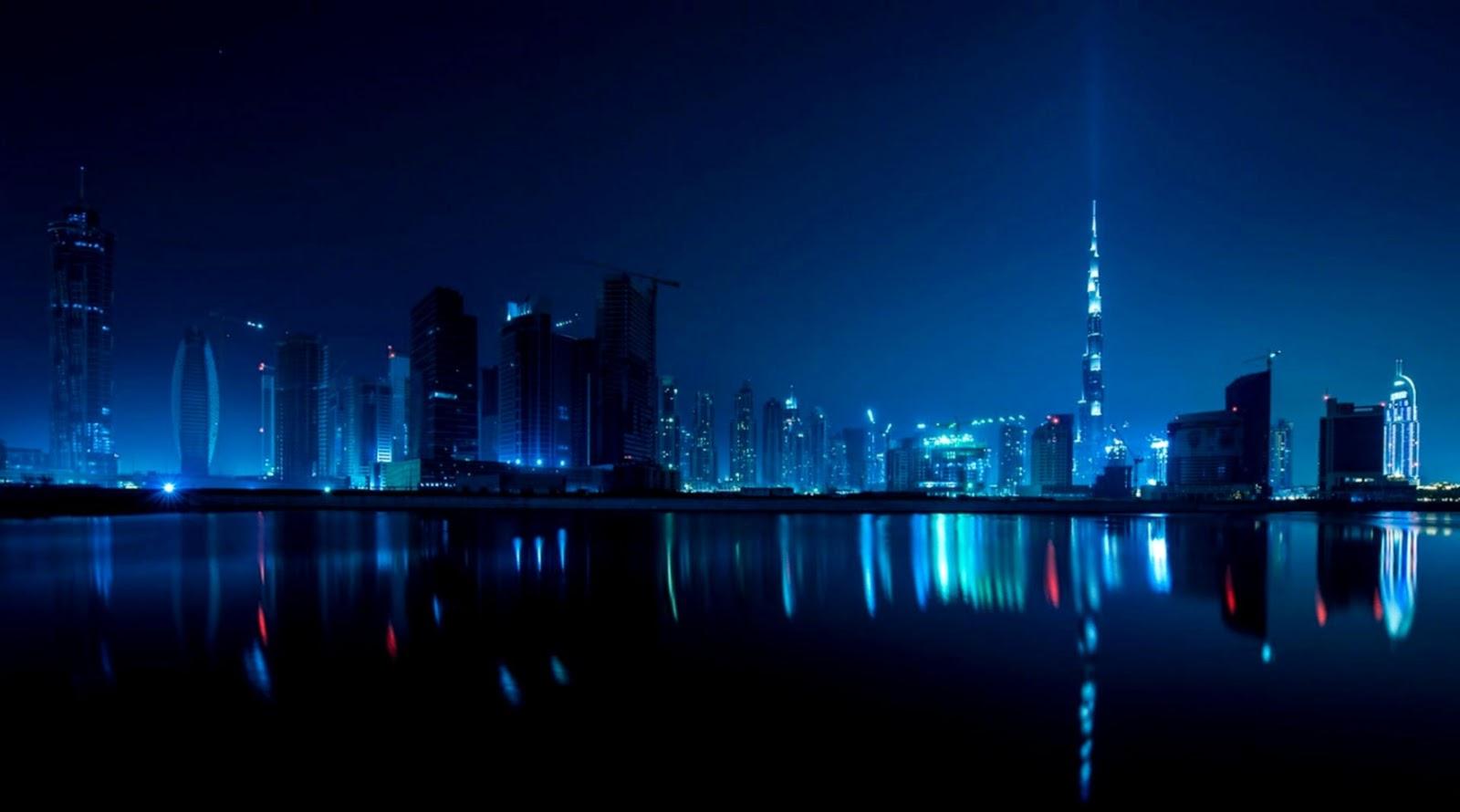Dubai City Skyline HD Wallpaper Widescreen