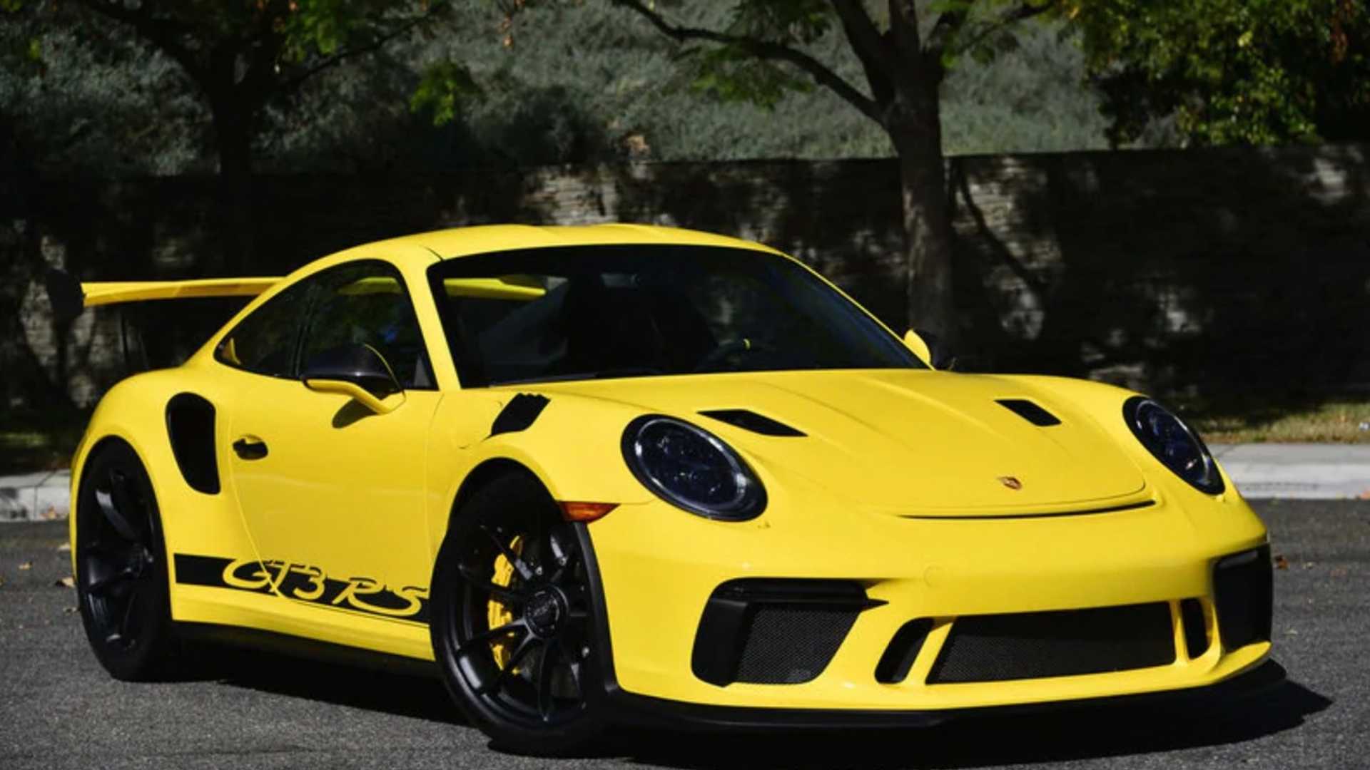 Porsche 911 GT3 RS In Racing Yellow Is A Stunner