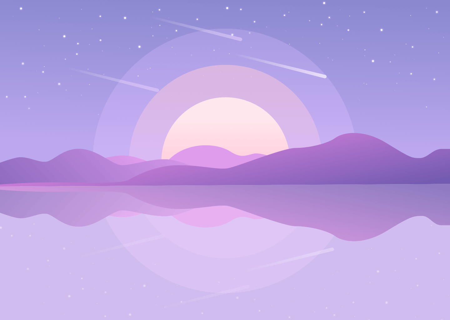 Aesthetic Purple Pink Desktop Wallpaper Free Aesthetic