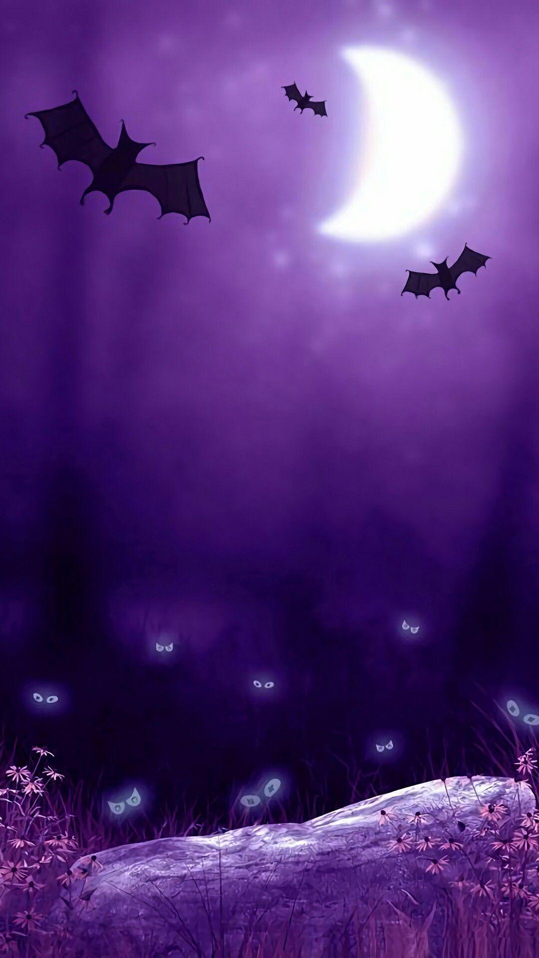 Purple. Halloween poster, Halloween background, Halloween printables