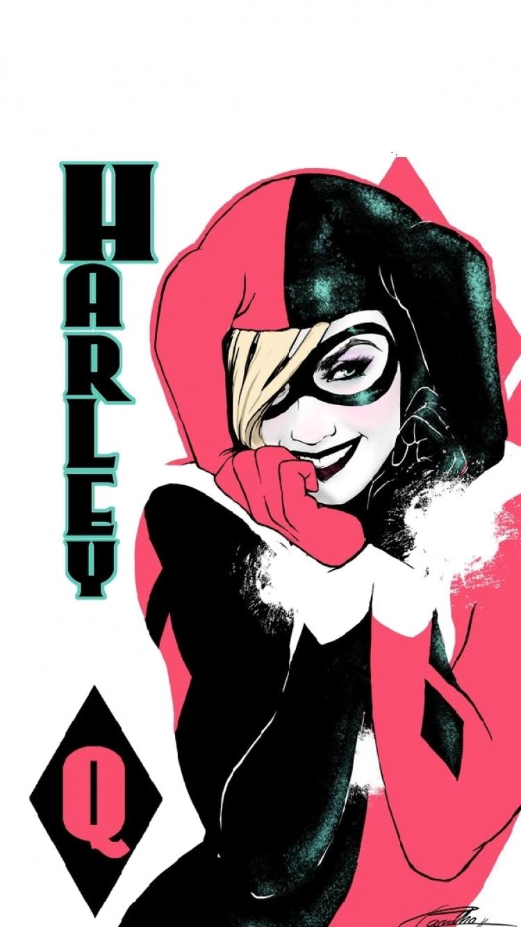 Comics Harley Quinn (750x1334) Wallpaper