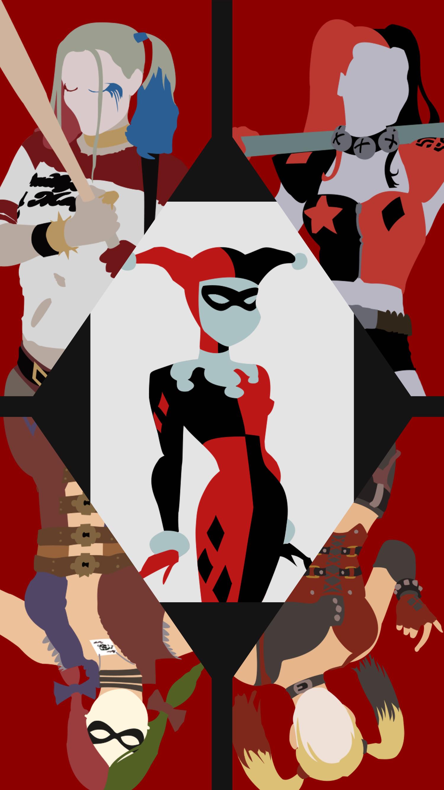 Harley Quinn Wallpaper, Thomas Perugini