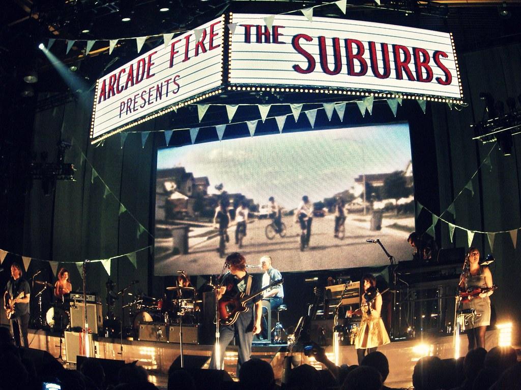 Arcade Fire Presents The Suburbs. UIC Pavilion Chicago, IL