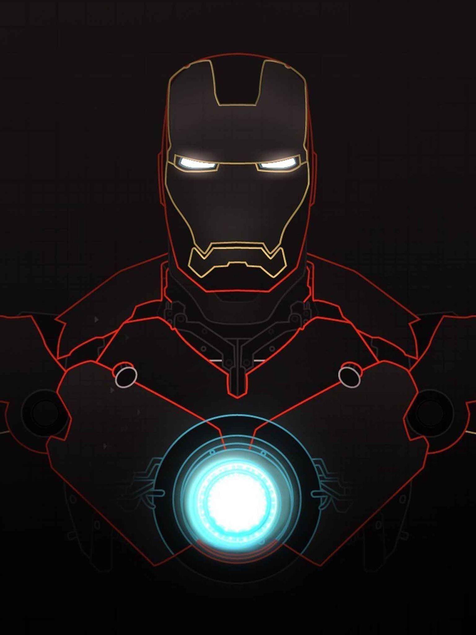 Avengers Iron Man iPad Wallpaper Free Avengers Iron Man iPad Background