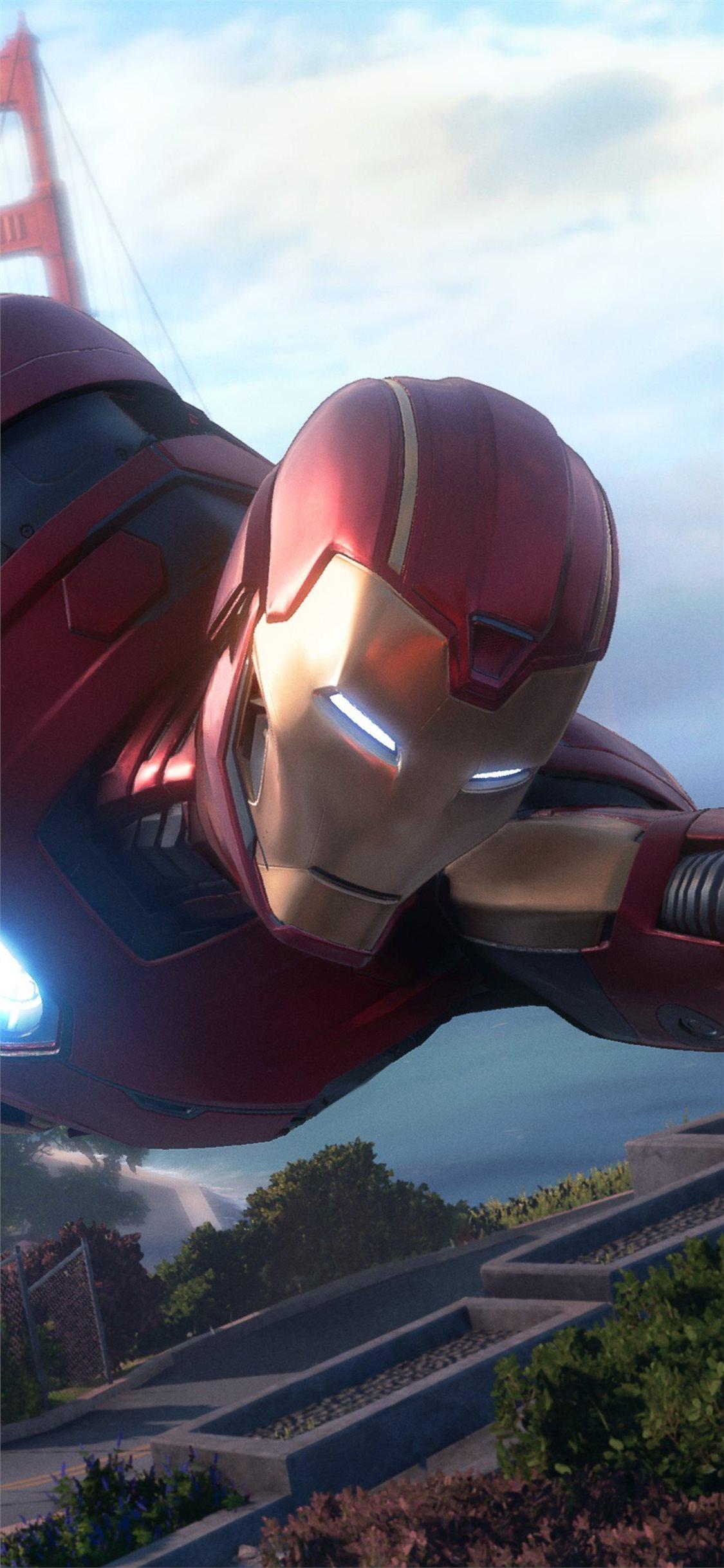 marvel avengers iron man iPhone X Wallpaper Free Download