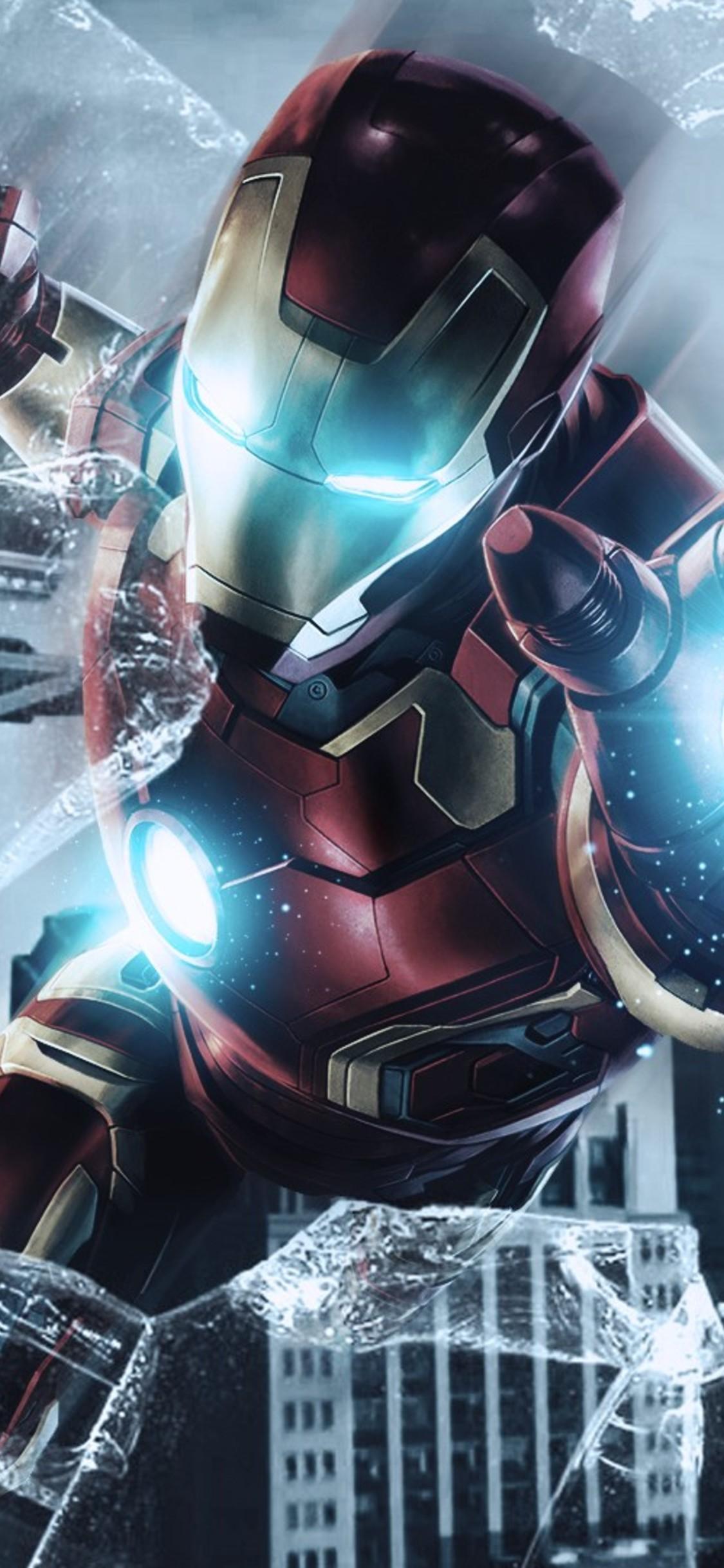 Iron Man Avengers Endgame Poster iPhone XS, iPhone