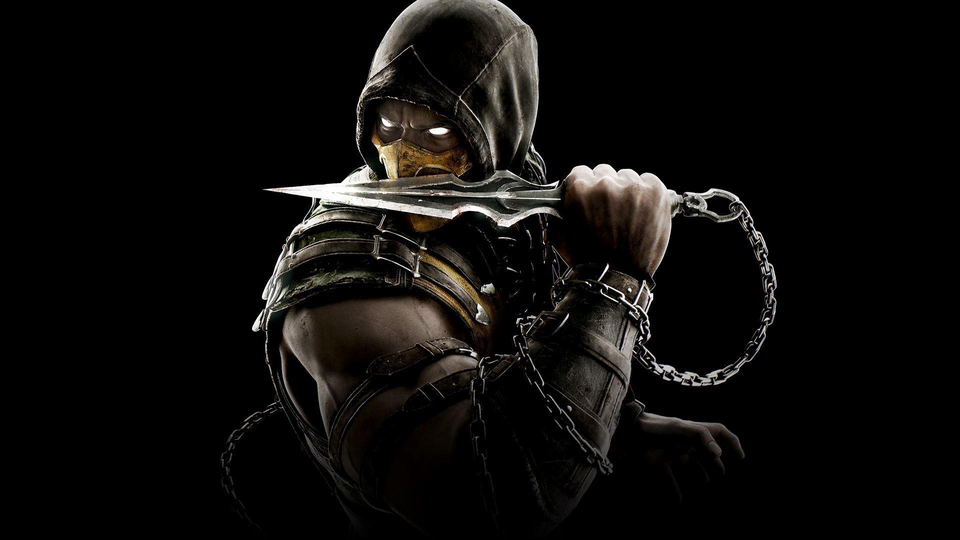 Character from Mortal Kombat Scorpion Wallpaper 4k HD ID:4339