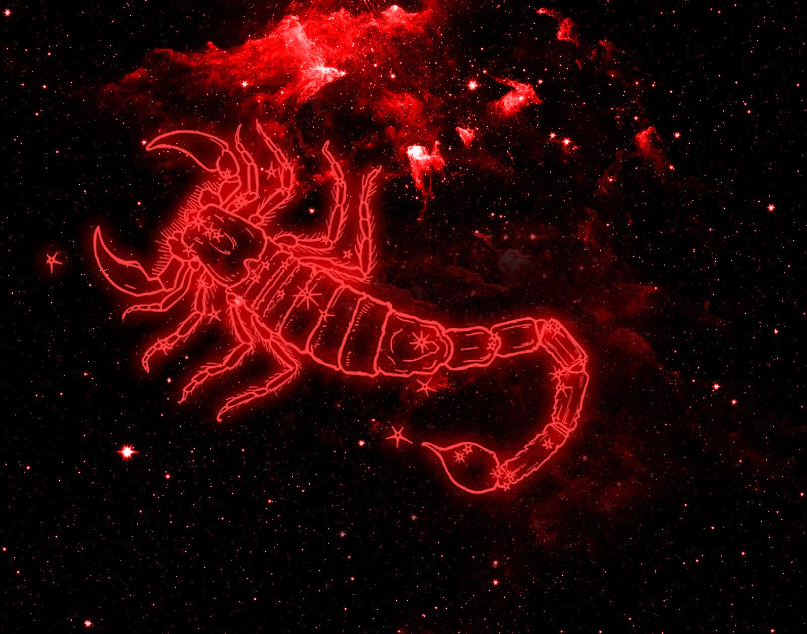 Scorpio symbol live wallpaper