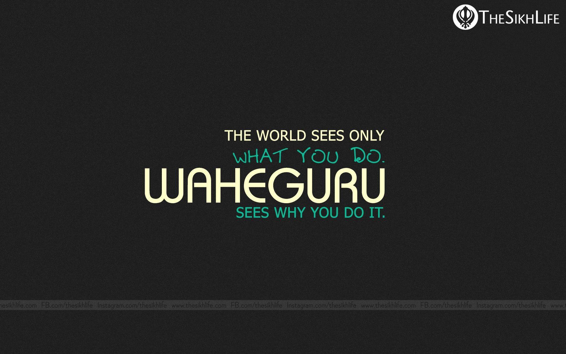 Waheguru Wallpaper